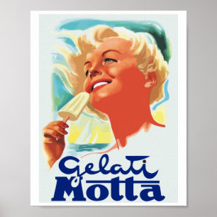 POSTER GELATI MOTTA