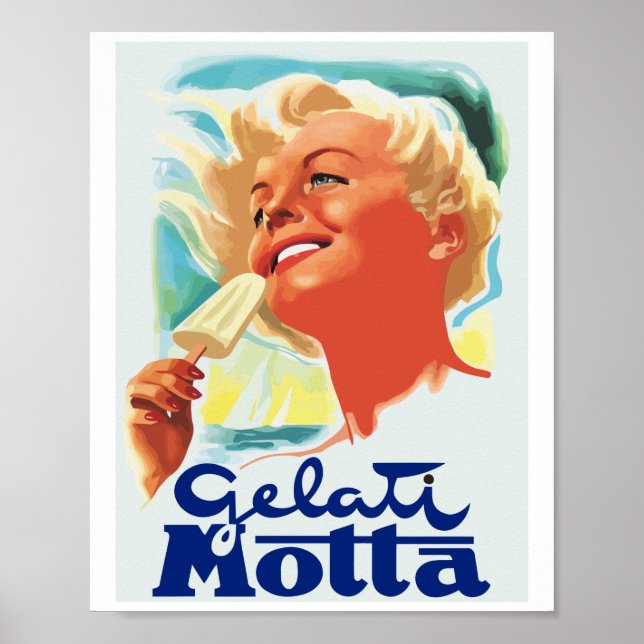 POSTER GELATI MOTTA (Devant)