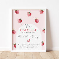 Gélule de temps doux fraise fraise anniversaire