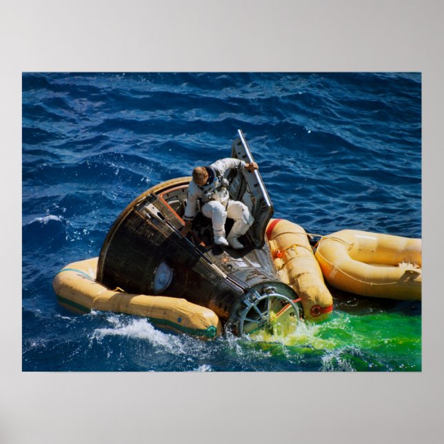 Poster Gemini 11 Splashdown & Recovery (Devant)