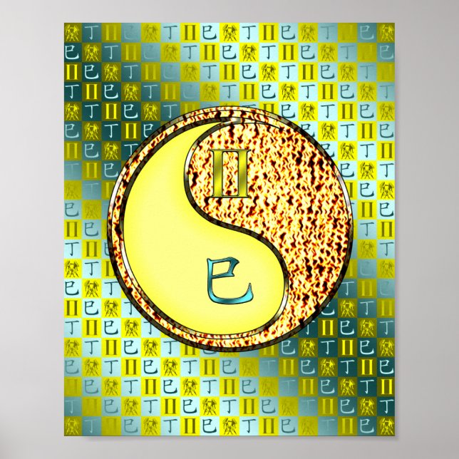 Poster Gemini et serpent de feu (Devant)