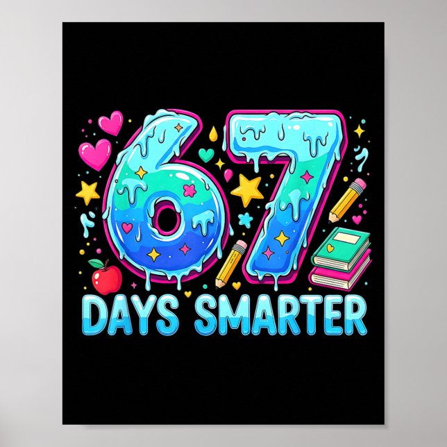 Poster Gen Alpha Slang Kids 67 Teacher Students 67 Days S (Devant)