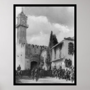 Poster Général Allenby à Jérusalem 1917