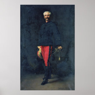 Poster Général Gaston Auguste Marquis de Gallifet
