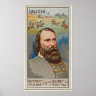 Poster Général James Longstreet