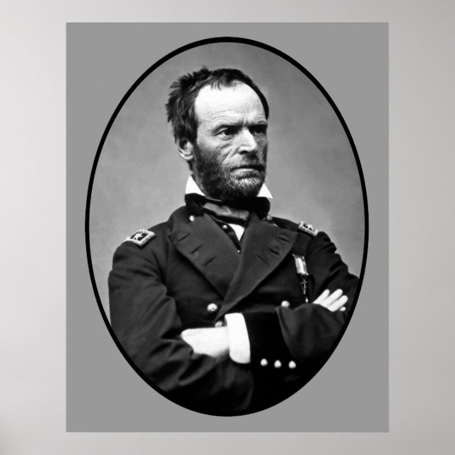 Poster Général William Tecumseh Sherman (Devant)