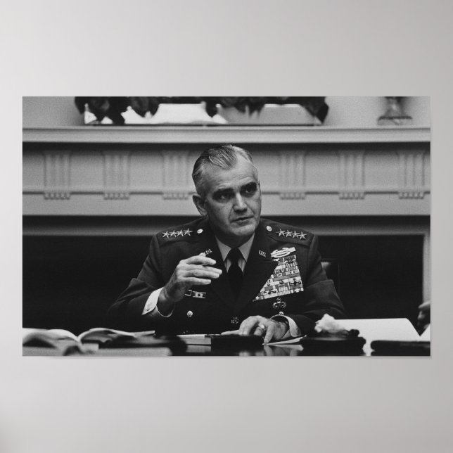 Poster Général William Westmoreland - Guerre du Vietnam (Devant)