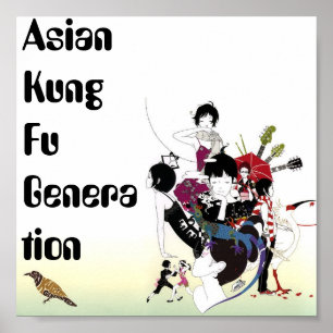 Poster Génération asiatique de Kung Fu