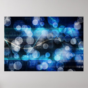 Poster Gènes des sciences médicales d'ADN et de chimie de