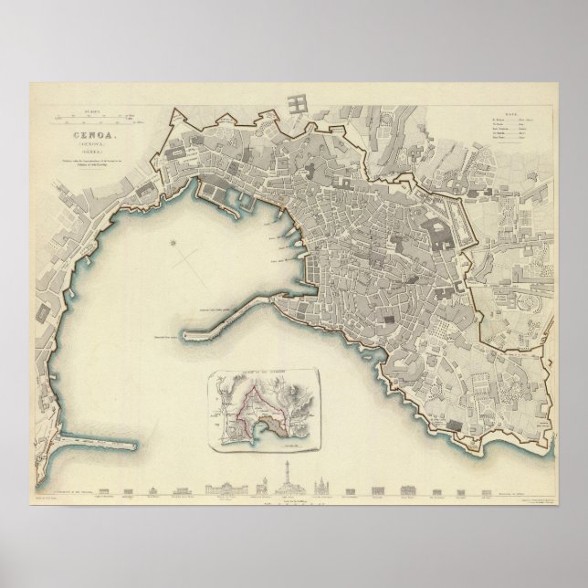 Poster Gênes Gênes (Devant)