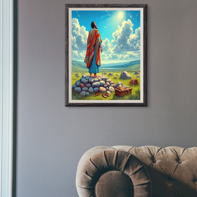 Poster Genèse 15 : Le regard sacré d’Abram (Créateur téléchargé)