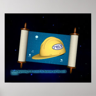 Poster Genèse 1:1 - Construction