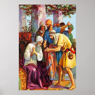 Poster Genèse 37 Les Frères trompent l'affiche Jacob