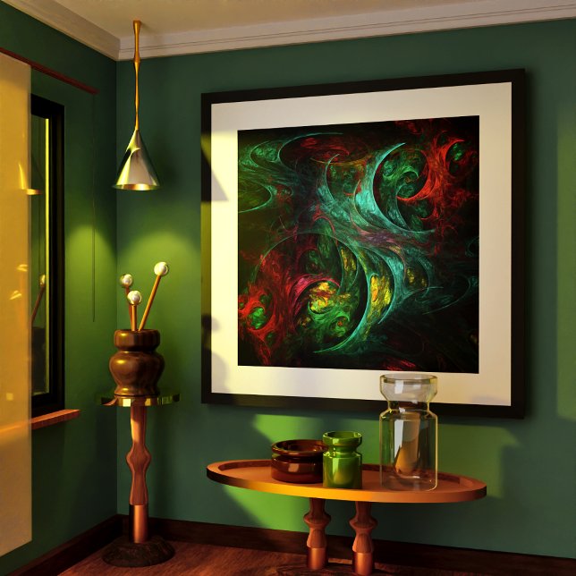 Poster Genèse Art Abstrait (Genesis Abstract Art Poster)