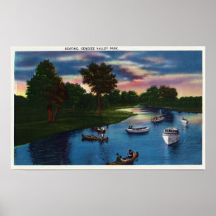 Poster Genesee Valley Park - Scène de navigation