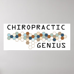 Poster Génie chiropratique