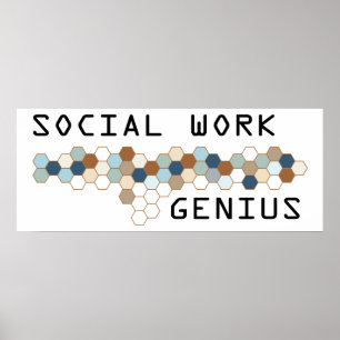 Poster Génie du travail social