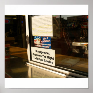 Poster Genos Cheesesteaks Lors De La Commande Parlez Angl