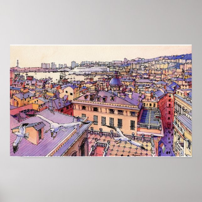 Poster Genova (Devant)