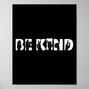 Poster Genre Langue des signes Sensibilisation Sourde Sou