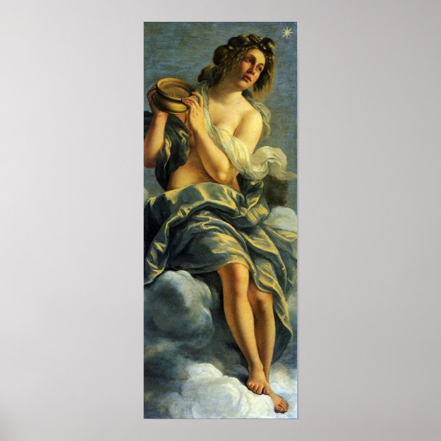 Poster Gentileschi - Allégorie De L'Inclination (Devant)