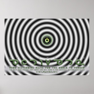 Poster Geoff Westen activent l'affiche de cercles