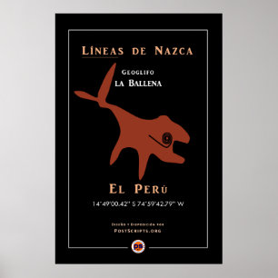 Poster Geoglyphes de Nazca