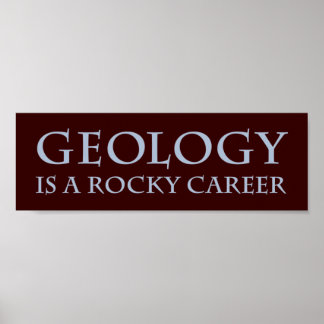 Poster Géologie : Rocky Career