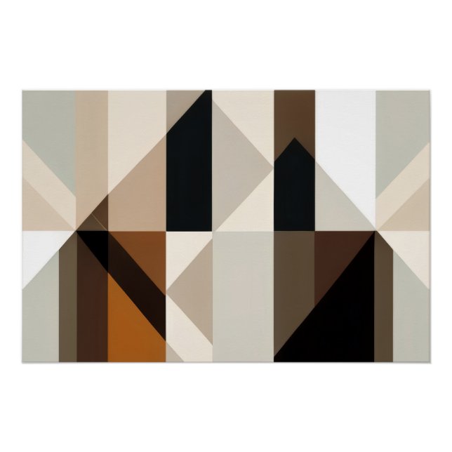 Poster Geometric Confluence (Devant)