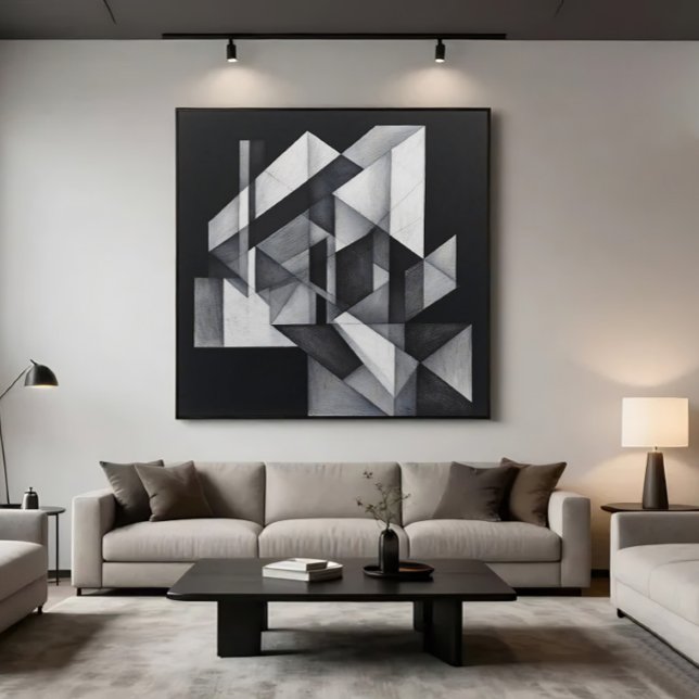 Poster Geometric Symphony (Créateur téléchargé)