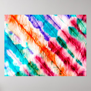 Poster Geometric Wallpaper. Vintage Design. Shibori Textu