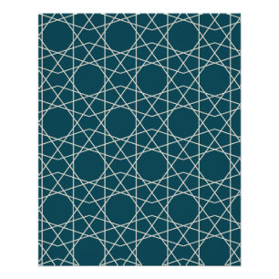 Poster Géométrie de la perle d'Ispahan