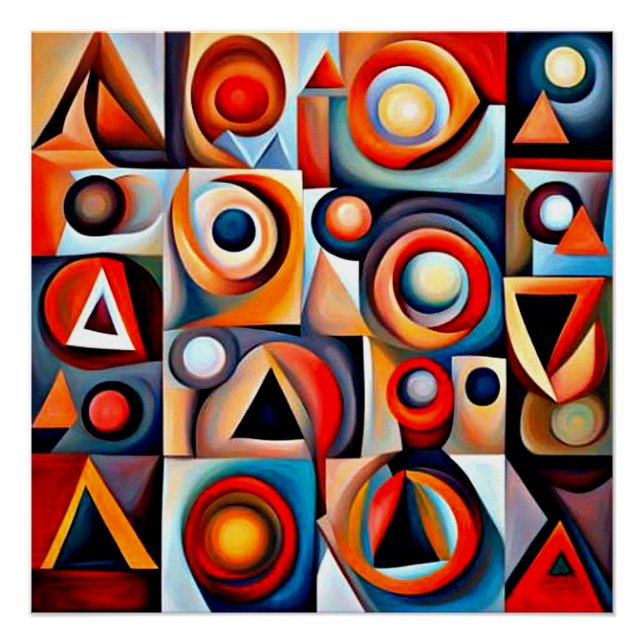 Poster Geometrika 124 (Devant)