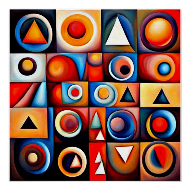 Poster Geometrika 127 (Devant)