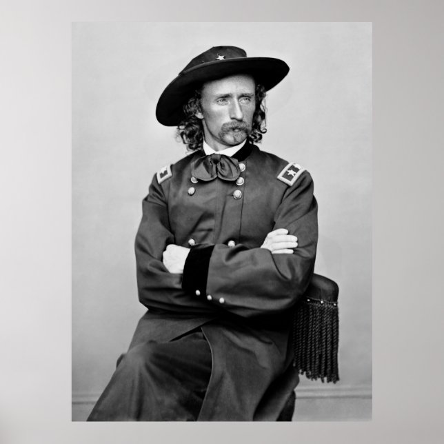 POSTER GEORGE ARMSTRONG CUSTER - GÉNÉRAL (Devant)
