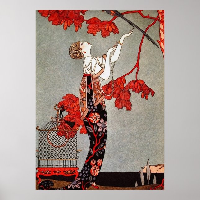 POSTER GEORGE BARBIER (Devant)