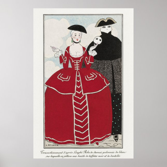 Poster George Barbier (Devant)