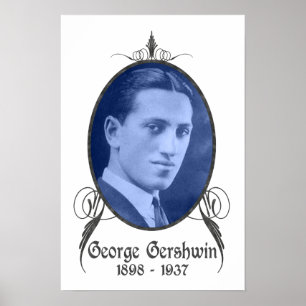 Poster George Gershwin