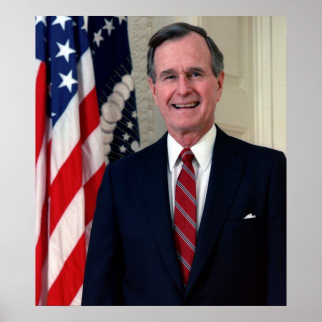 Poster George H.W. Bush (Devant)