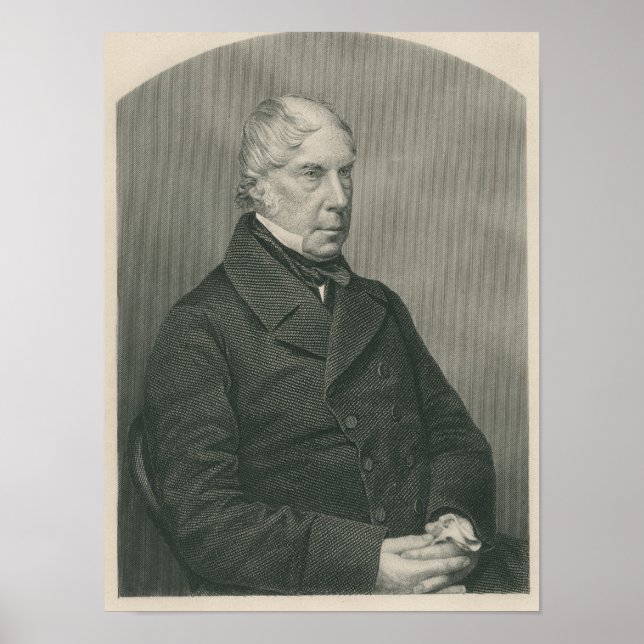 Poster George Hamilton-Gordon, 4e comte d'Aberdeen (Devant)
