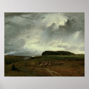 Poster George Inness - La tempête