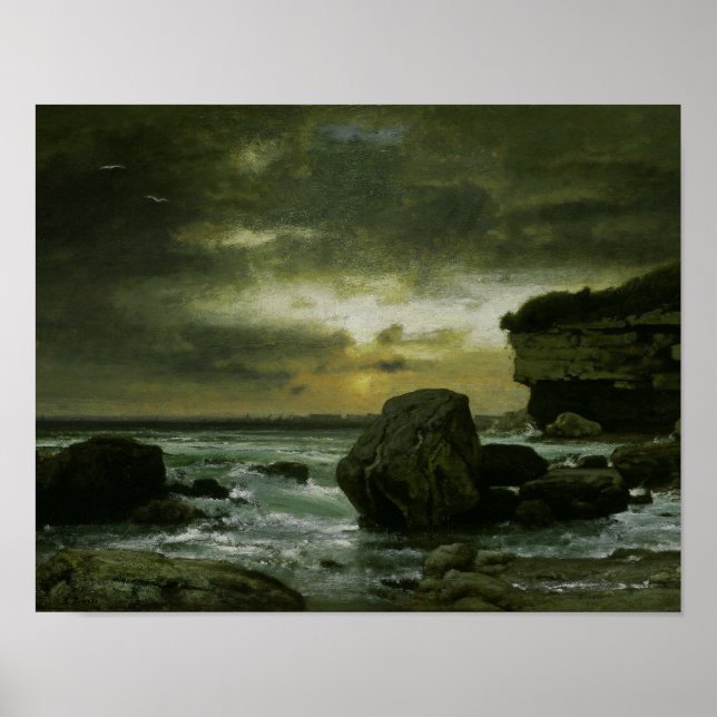 Poster George Inness - Un Marine (Devant)