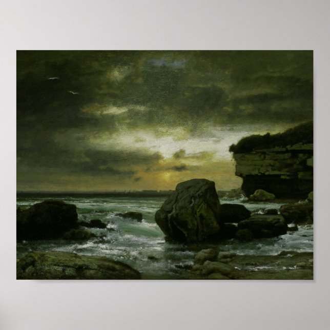 Poster George Inness - Un Marine (Devant)