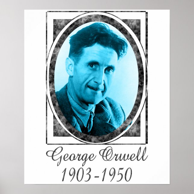 Poster George Orwell (Devant)