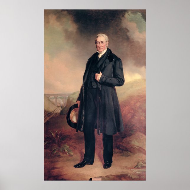 Poster George Stephenson (Devant)