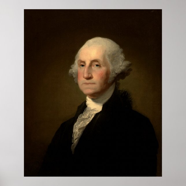 Poster George Washington 1er président américain par Stua (Devant)