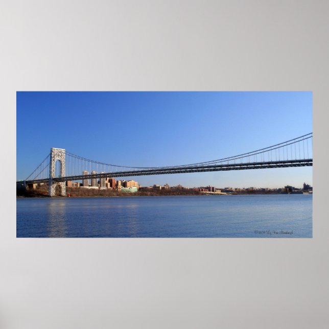 Poster George Washington Bridge Imprimer (Devant)