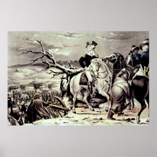 Poster George Washington croisant le Delaware