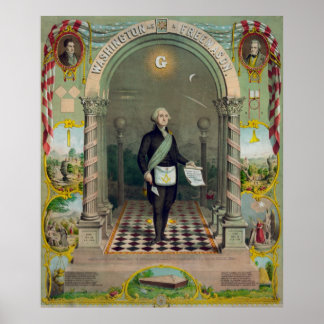 Poster George Washington, Le Mason