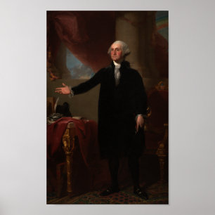 Poster George Washington (portrait de Lansdowne)